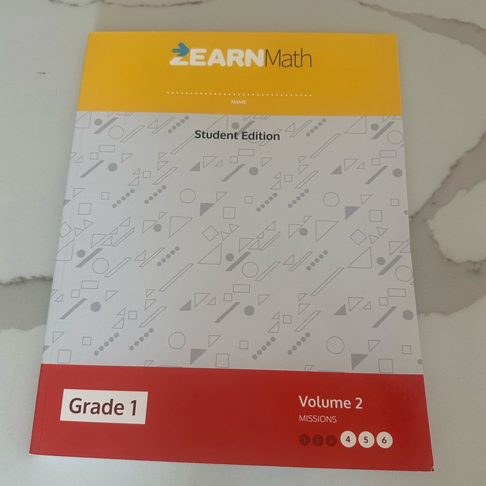 Learn Math Student Edition Set 1st Grade - Picture 4 of 6